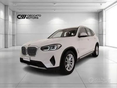 Usata BMW X3 Comfort Edition 190 CV (139 kW) 2021 Bianco SUV