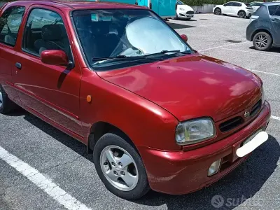 Usata Nissan Micra S 75 CV (55 kW) 1998 Rosso Utilitaria