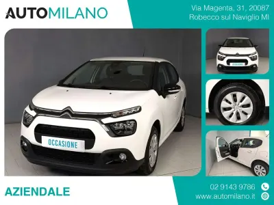 Usata Citroën C3 Business Class 83 CV (61 kW) 2020 Bianco Utilitaria