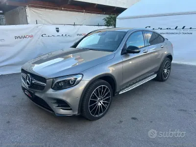 Usata Mercedes GLC250 Exclusive 204 CV (150 kW) 2019 Grigio Coupé