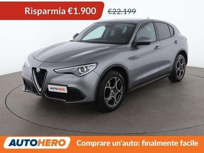 Grigio Usata 2019 Alfa Romeo Stelvio Tech Edition SUV | 20.299 € (Buon prezzo)