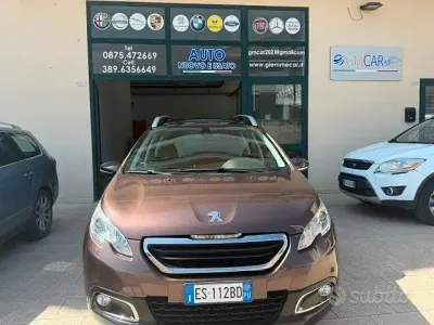 Usata Peugeot 2008 Allure 92 CV (67 kW) 2013 Marrone SUV