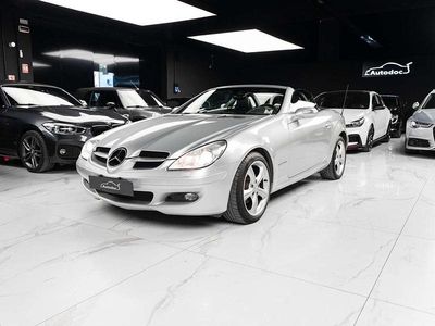 Usata Mercedes SLK200 163 CV (119 kW) 2004 Argento Cabrio