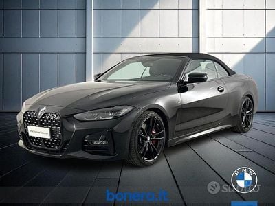 Usata BMW 420 M Sport 190 CV (139 kW) 2022 Blu notte Cabrio