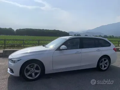 Usata BMW 316 Efficient Dynamics 116 CV (85 kW) 2018 Bianco Station wagon