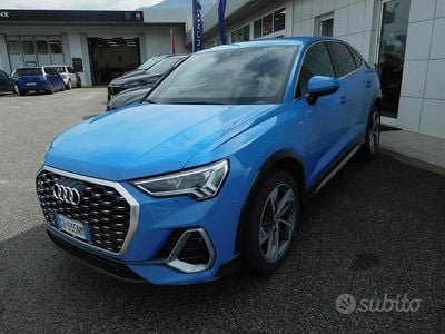 Brugt Audi Q3 S-Line 150 HK (110 kW) 2020 Blå SUV