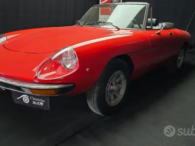 Usata Alfa Romeo Spider Veloce 131 CV (96 kW) 1982 Rosso Cabrio