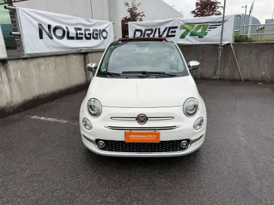 Usata Fiat 500C Lounge 86 CV (63 kW) 2017 Bianco Cabrio