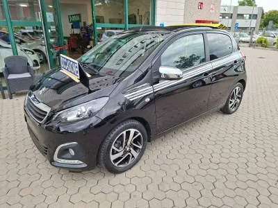 Usata Peugeot 108 Style 72 CV (52 kW) 2020 Nero Cabrio