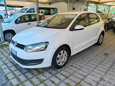 Usata VW Polo Trendline 75 CV (55 kW) 2012 Bianco Utilitaria