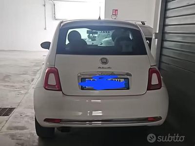 Usata Fiat 500 75 CV (55 kW) 2010 Bianco Berlina