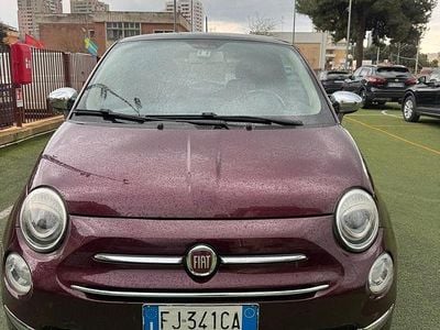 Usata Fiat 500 Lounge 95 CV (69 kW) 2017 Rosso Berlina