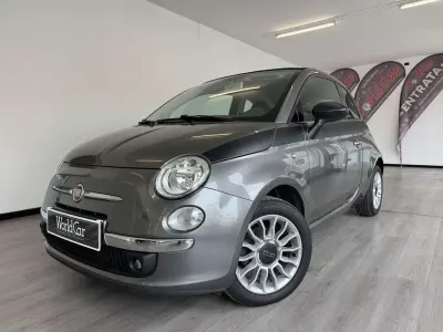 Usata Fiat 500C Lounge 69 CV (50 kW) 2013 Grigio metallizzato Cabrio