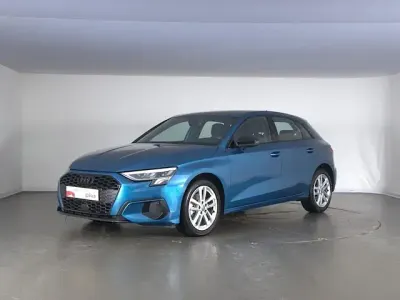 Usata Audi A3 Advanced 150 CV (110 kW) 2022 Blu atollo Berlina