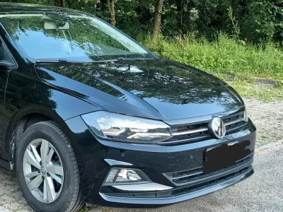 Usata VW Polo Comfortline 95 CV (69 kW) 2018 Nero Utilitaria