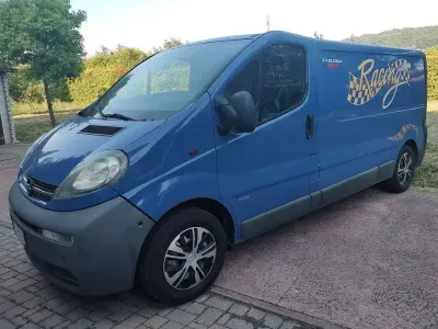 Usata Opel Vivaro 101 CV (74 kW) 2006 Blu/azzurro Monovolume