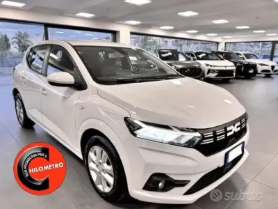 Usata Dacia Sandero Expression 65 CV (47 kW) 2024 Bianco Berlina
