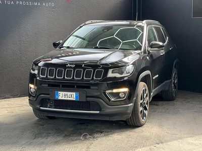 Usata Jeep Compass Limited 140 CV (102 kW) 2017 Nero SUV