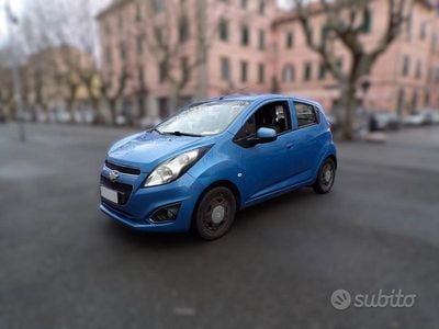 Usata Chevrolet Spark LS 68 CV (50 kW) 2013 Blu Utilitaria