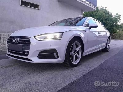 Usata Audi A5 Ambiente 150 CV (110 kW) 2019 Bianco Coupé