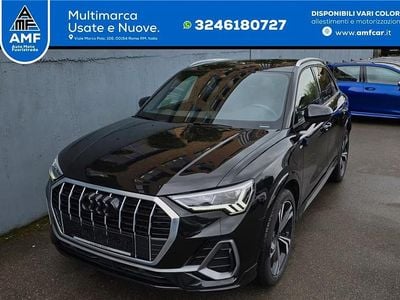 Usata Audi Q3 S-Line 150 CV (110 kW) 2022 Nero SUV