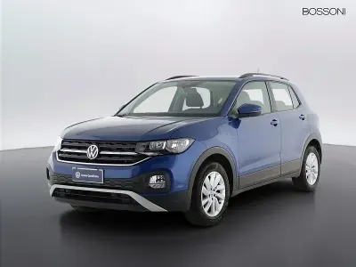 Usata VW T-Cross Style 110 CV (80 kW) 2022 Blu SUV