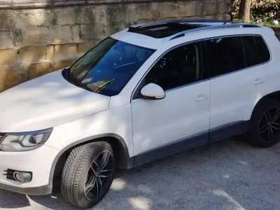 Usata VW Tiguan 140 CV (102 kW) 2012 Bianco SUV