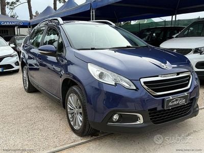 Usata Peugeot 2008 Active 92 CV (67 kW) 2014 Blu SUV