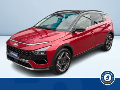 Usata Hyundai Bayon 100 CV (73 kW) 2024 Rosso perlato SUV