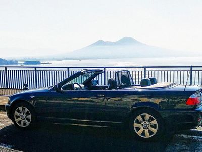 Usata BMW 320 Cabriolet 150 CV (110 kW) 2005 Blu Cabrio