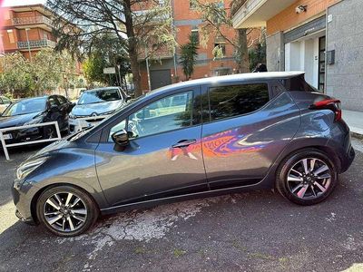 Usata Nissan Micra N-Connecta 90 CV (66 kW) 2018 Grigio Berlina