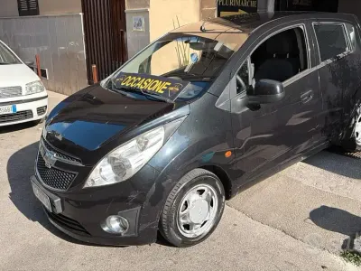 Usata Chevrolet Spark LS 68 CV (50 kW) 2011 Nero Utilitaria