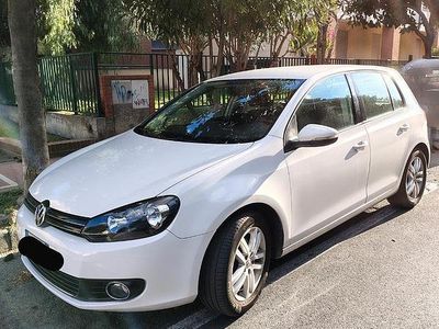 Usata VW Golf VI Highline 140 CV (102 kW) 2010 Bianco Utilitaria