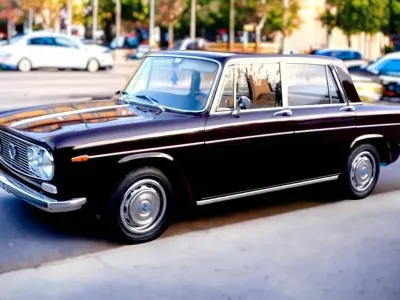 Begagnad Lancia Fulvia 86 HK (63 kW) 1972 Brun Sedan