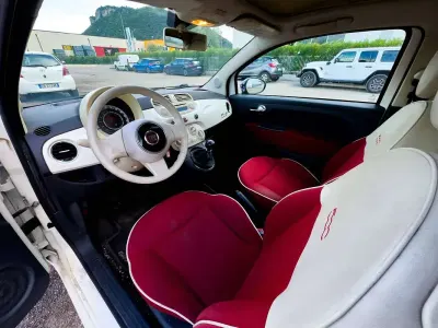 Usata Fiat 500C Pop 69 CV (50 kW) 2012 Bianco Cabrio