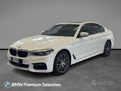 Usata BMW 530e Luxury Line 252 CV (185 kW) 2019 Bianco Berlina