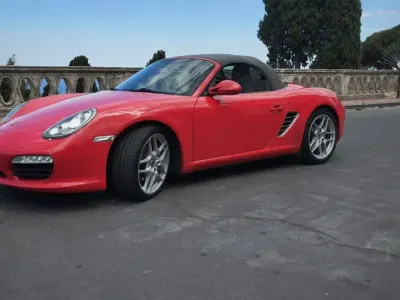 Usata Porsche Boxster 310 CV (228 kW) 2009 Rosso Cabrio