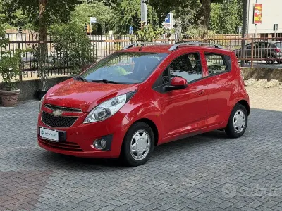 Usata Chevrolet Spark LS 68 CV (50 kW) 2010 Rosso Utilitaria