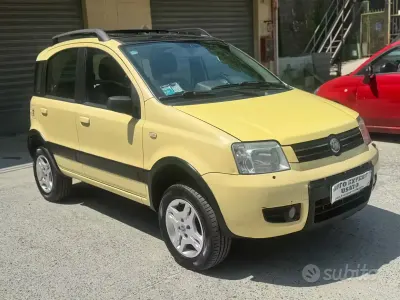 Usata Fiat Panda 4x4 75 CV (55 kW) 2007 Giallo Utilitaria