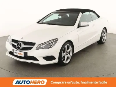 Usata Mercedes E220 170 CV (125 kW) 2015 Bianco Cabrio