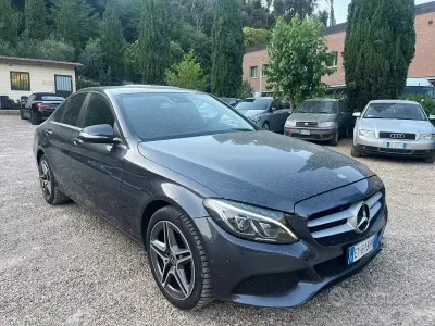 Usata Mercedes C200 Premium 136 CV (100 kW) 2015 Grigio Berlina