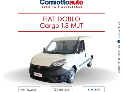 Usata Fiat Doblò Lounge 95 CV (69 kW) 2021 Bianco Monovolume