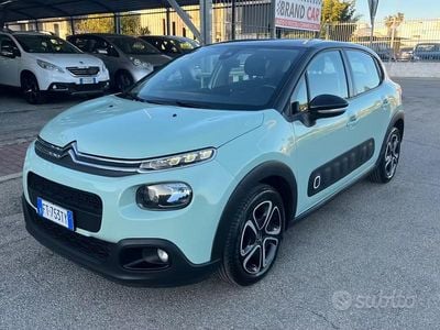 Usata Citroën C3 Shine 102 CV (75 kW) 2018 Verde Utilitaria