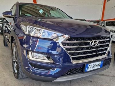 Usata Hyundai Tucson XPrime 136 CV (100 kW) 2019 Blu/azzurro SUV