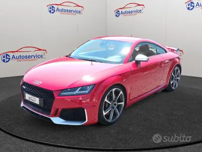 Usata Audi TT RS Comfort 400 CV (294 kW) 2019 Rosso Coupé