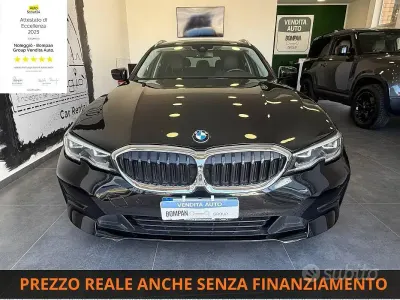 Usata BMW 318 Luxury Line 150 CV (110 kW) 2021 Nero Station wagon