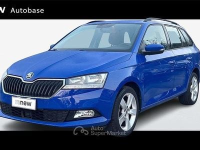 Usata Skoda Fabia Business Line 95 CV (69 kW) 2019 Blu Station wagon
