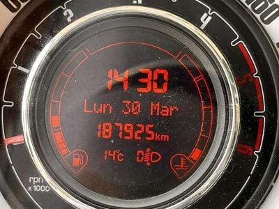 Usata Fiat 500 Lounge 75 CV (55 kW) 2009 Cabrio