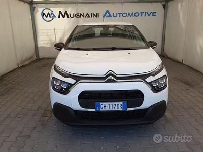 Usata Citroën C3 Feel 83 CV (61 kW) 2022 Bianco Utilitaria