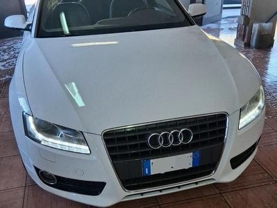Usata Audi A5 180 CV (132 kW) 2009 Bianco Coupé